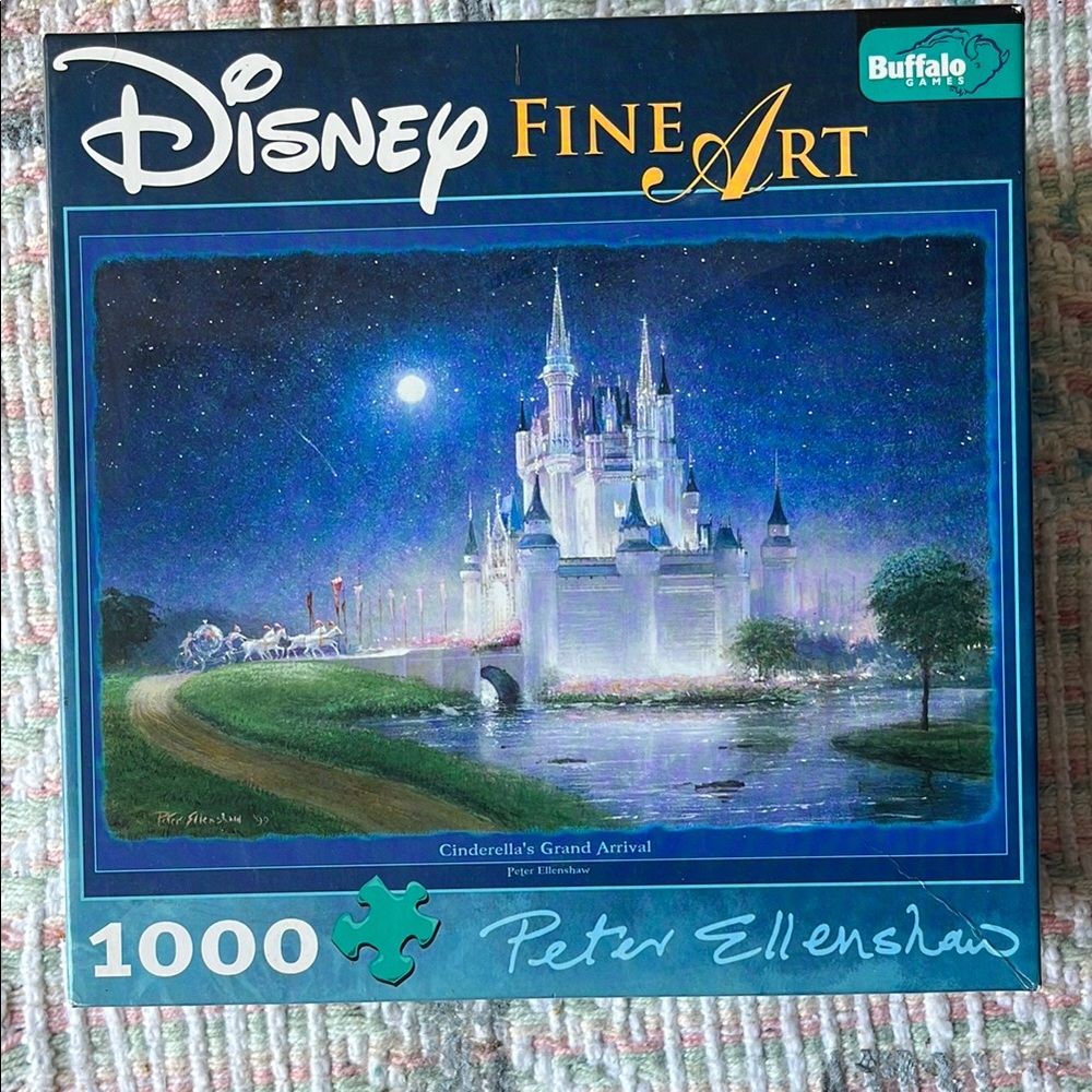 Disney Blue and White Puzzle Enchantment